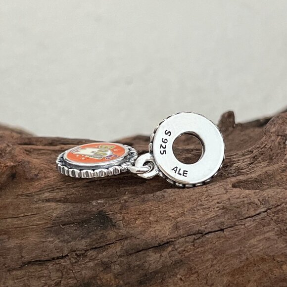 Pandora Halloween Minnie Mouse Boo Ghost S925 Silver Dangle Charm - Picture 5 of 5
